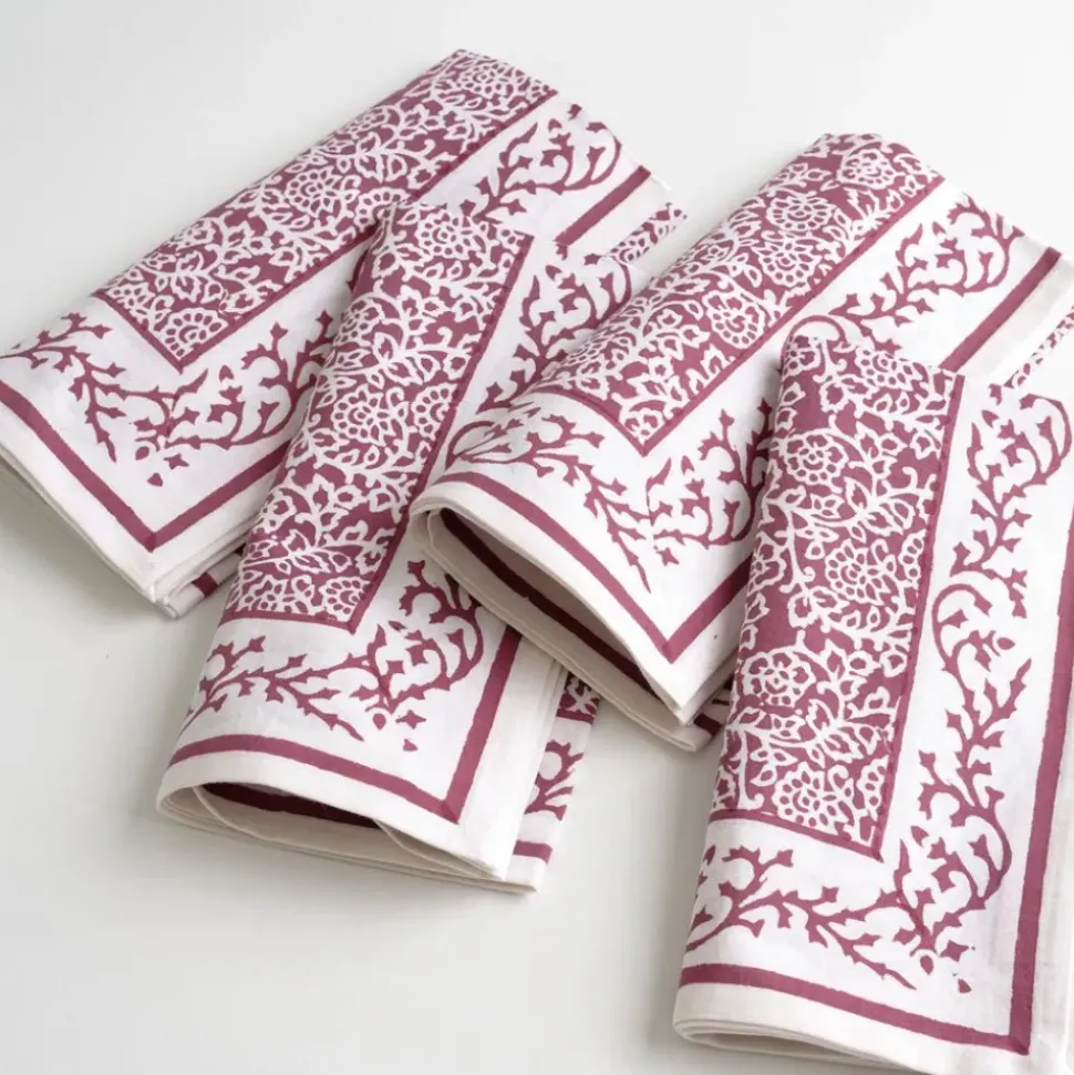Tapestry Eggplant Napkin | Set of 4