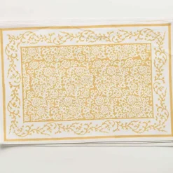 Tapestry Marigold Placemat | Set of 4