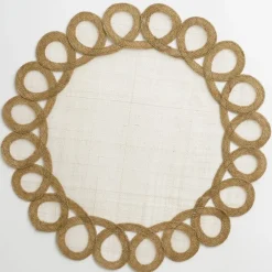 Toast Woven Doodles Placemat | Set of 4