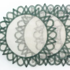 Turkish Blue Starburst Placemat | Set of 4