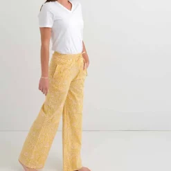 Yellow Paisley PJ Pants | Unwind in Style